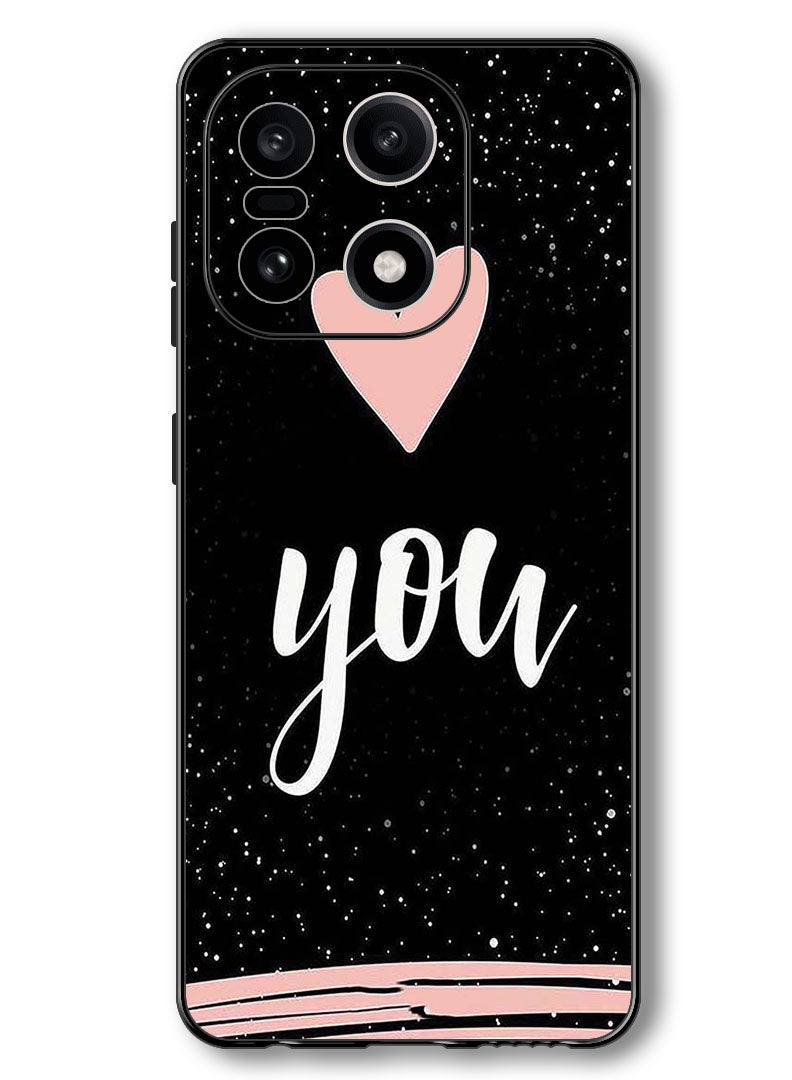 Theodor Case Compatible with OnePlus 15 6.78 Inch Protection Shockproof Bumper Cover Love You - Image 1